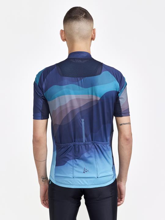 Actual product image Craft Adv Endur Graphic Jersey M Aquamarine-Multi XS (XS)