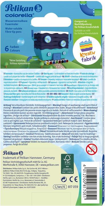 Image du produit Pelikan Feutre Colorella (e) (6x)