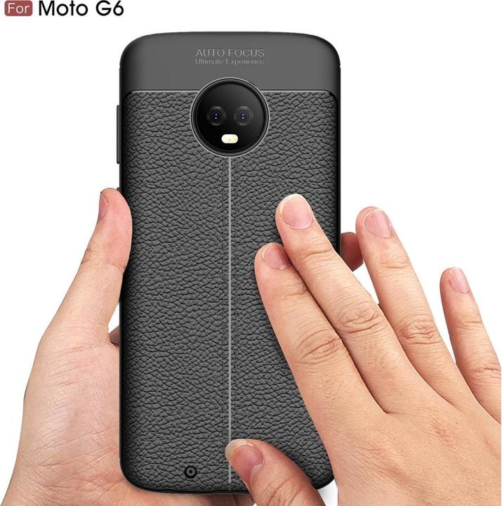 Immagine prodotto Screenguard Motorola Moto G6 Sleeve Design in pelle TPU Cover (Motorola Moto G6)