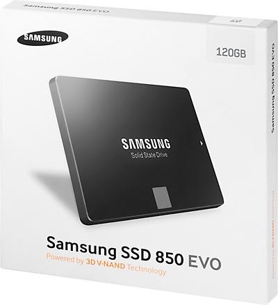 Actual product image Samsung 850 EVO Basic (120 GB, 2.5")