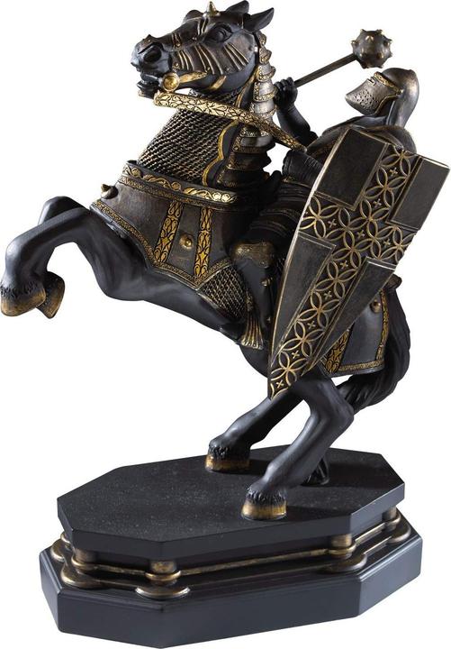 Image du produit Noble Collection Harry Potter : Wizard Chess Black Knight Bookend