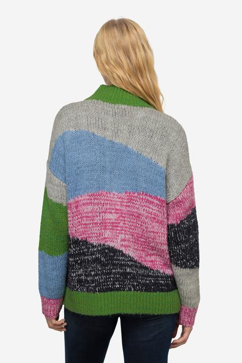 Produktbild Laurasøn Rollkragen-Pullover, Colorblocking (S)