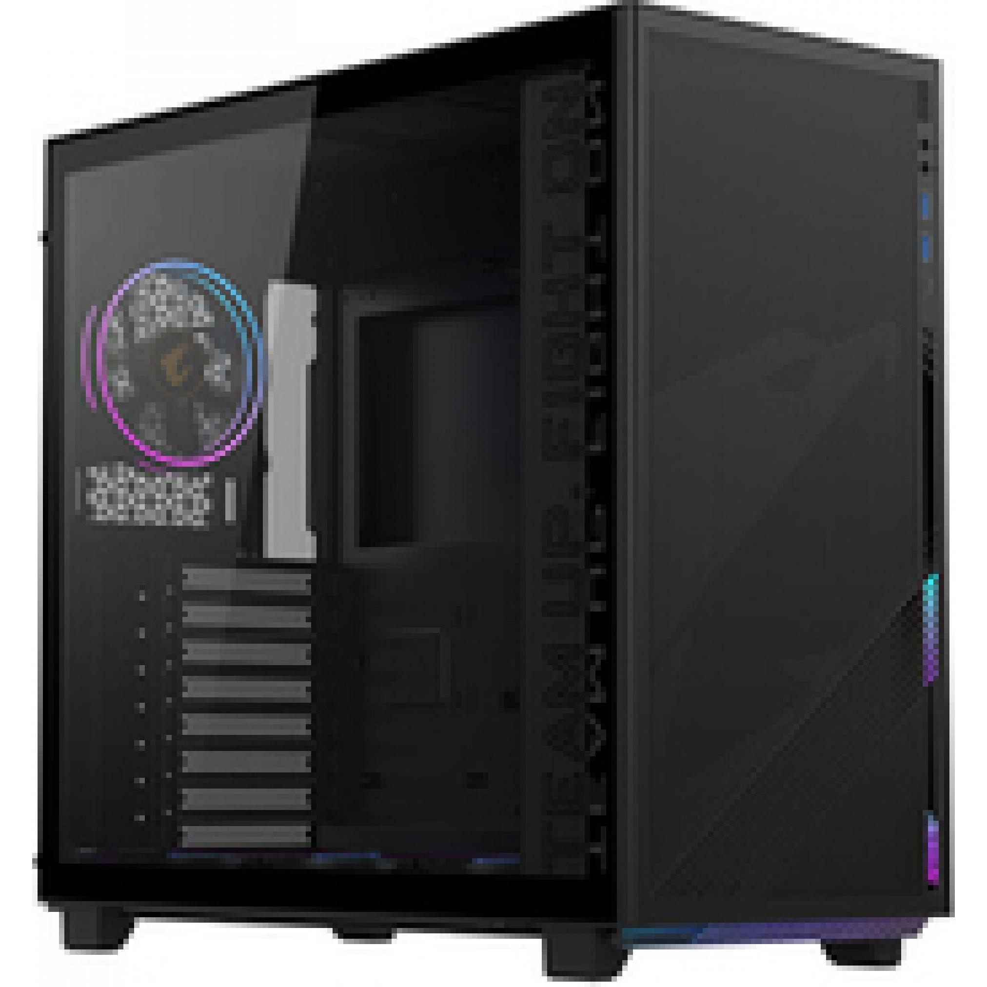 Gigabyte AC400G PC Case Full-Size Tempered Glass Side Panel With 2xUSB 3.0 Pre-installed 4 ARGB & PW