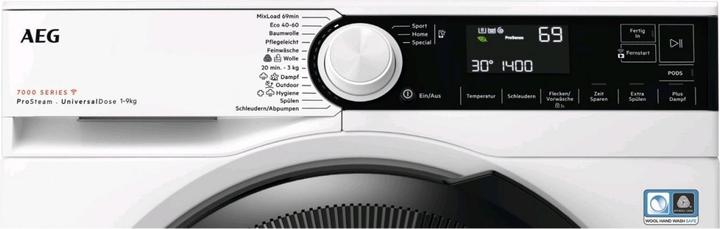 Produktbild AEG LR7 E 70698 ProSteam (9 kg, Links)