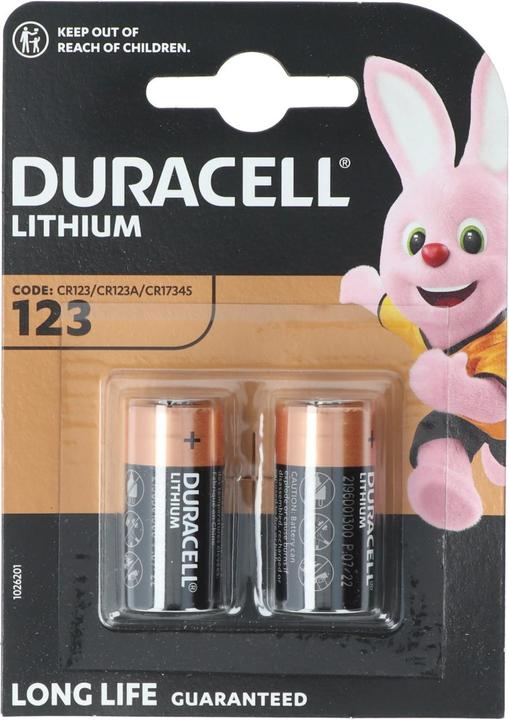Produktbild Duracell High Power Lithium (2 Stk., CR123A, 1400 mAh)