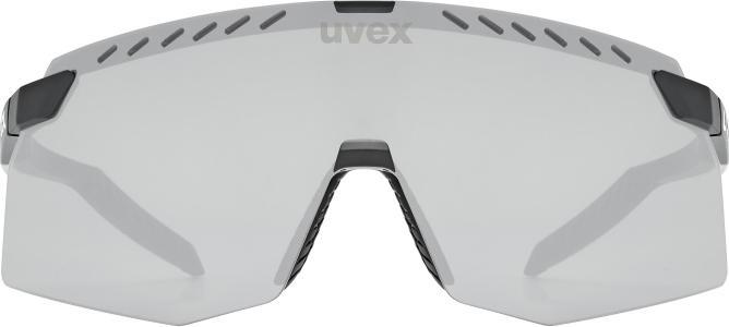 Actual product image Uvex pace stage (black matt (silver), Mirror Silver)