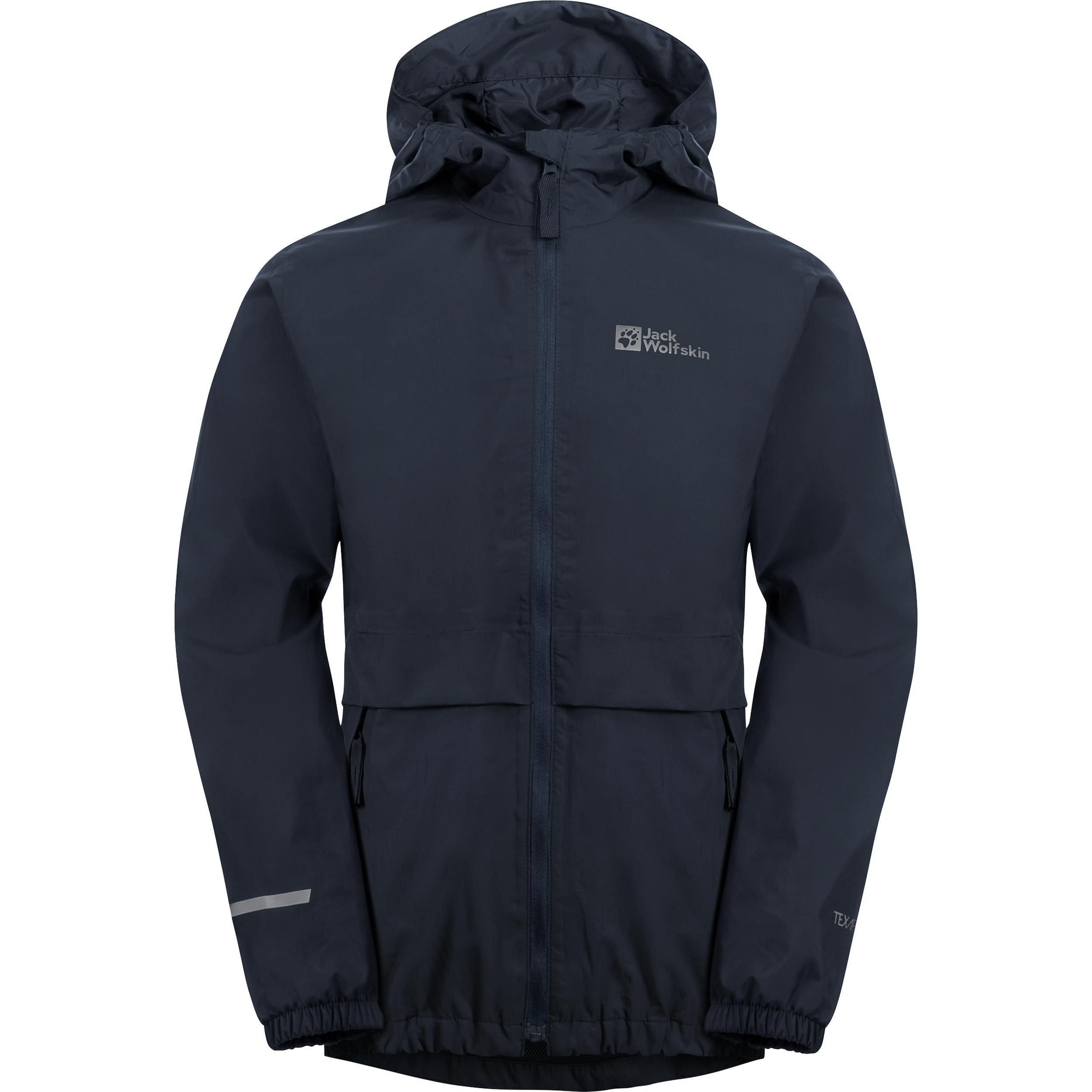 Jack Wolfskin, Unisex, Jacke, Rainy Days 2L Jkt K (104), Blau, 104