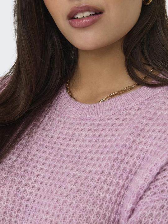 Produktbild Only ONLMIKANI LS CROP STRUCTURE ONECK CC KNT Strickpullover (L)