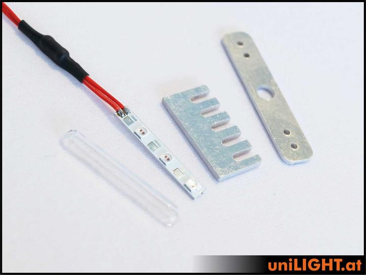 Produktbild Unilight 5mm light bar, 3w, white