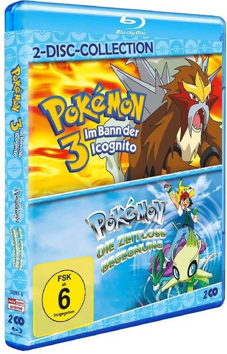 Immagine prodotto Pokemon 3 / Pokemon 4 - Confezione doppia (Blu-ray, 2000, Tedesco, Inglese)