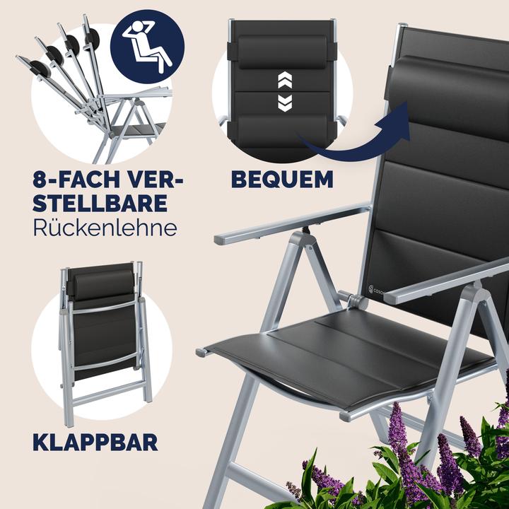 Produktbild Casaria Gartenstühle