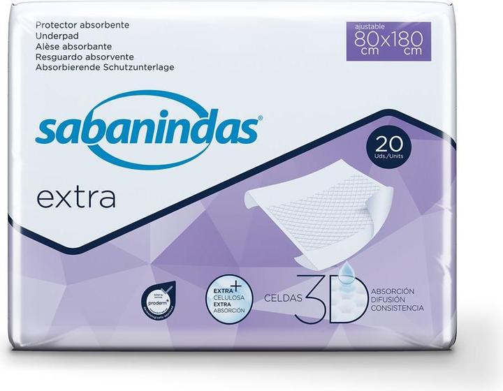 Actual product image Sabanindas Extra bed liner (20 x)