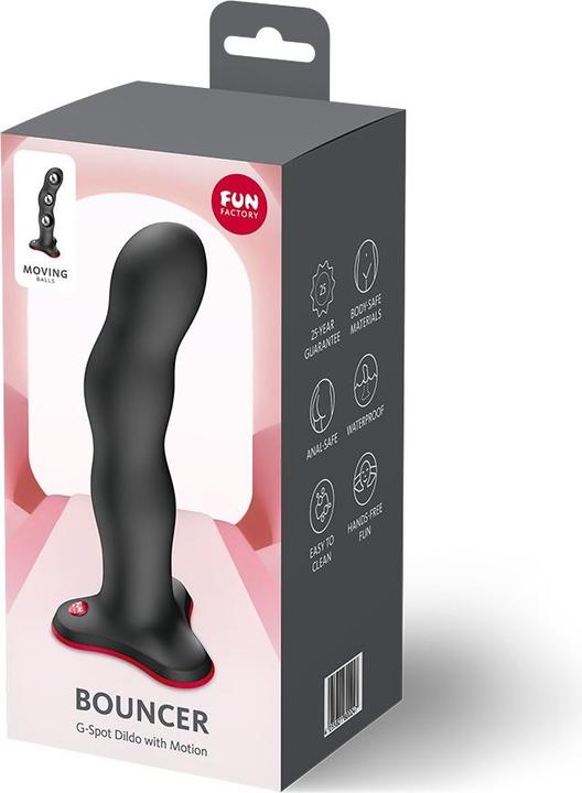 Actual product image Fun Factory - Bouncer G-Spot Dildo Schwarz