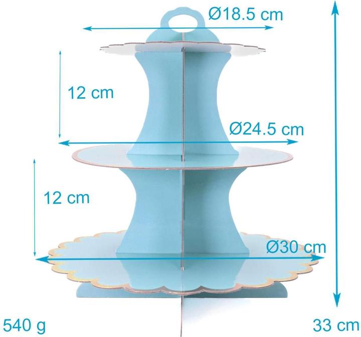 Actual product image Intirilife Etagere with 3 levels
