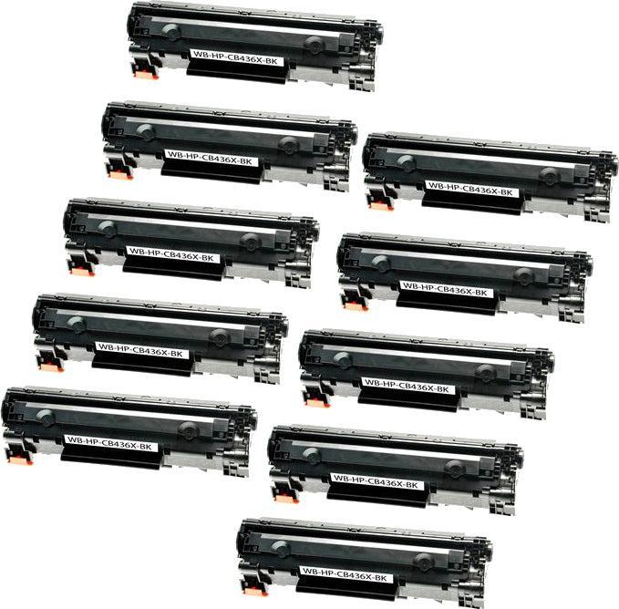 Actual product image Hermex Compatible HP 36A CB436A XL toner black (FC)