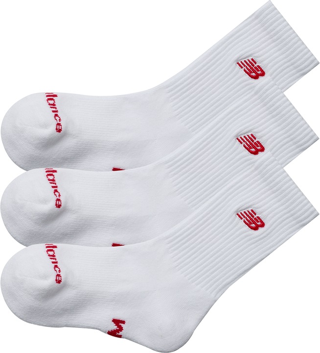 Immagine prodotto New Balance Bambini Patch Logo Crew 3 Pack (confezione da 3, L)