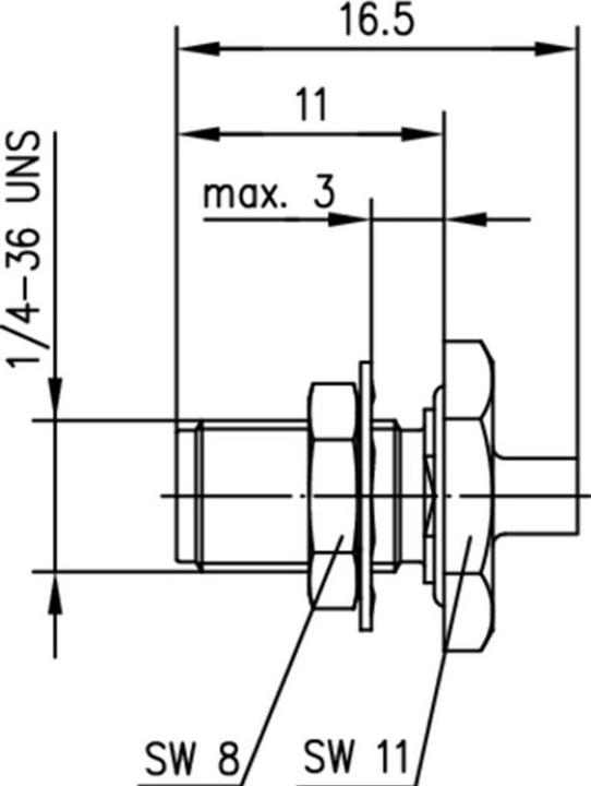 Actual product image Telegärtner SMA connector