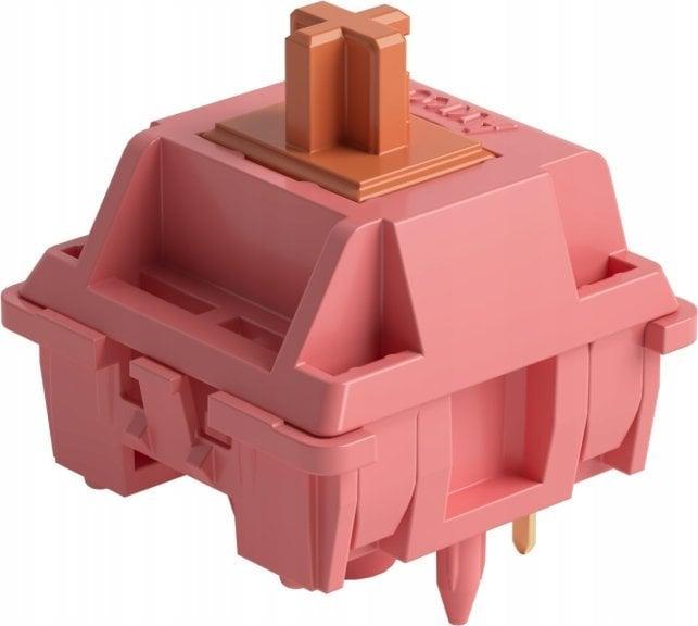 Actual product image Akko Rosewood Switches, mechanical, 5-pin, linear, MX-Stem, 40g - 45 pieces