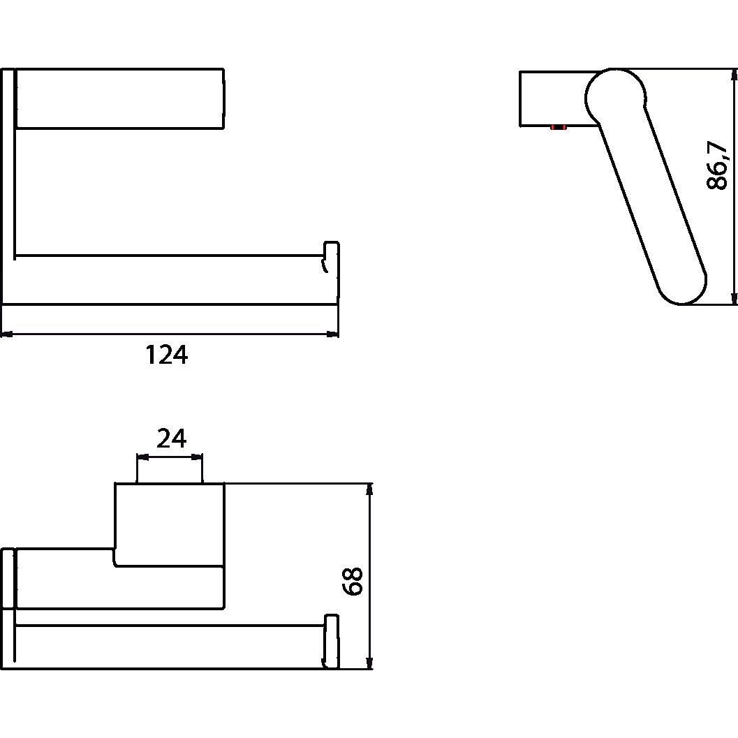 Thumbnail - Emco, Toilettenpapierhalter, Toilettenpapierhalter