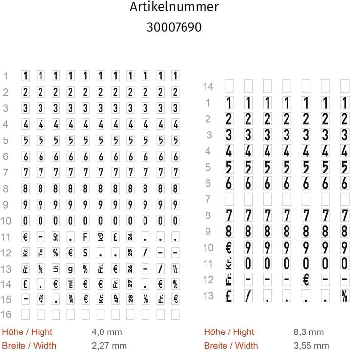 Immagine prodotto METO 30007690 - Etichettatrice prezzi a 2 righe Classic XL Giant 1829