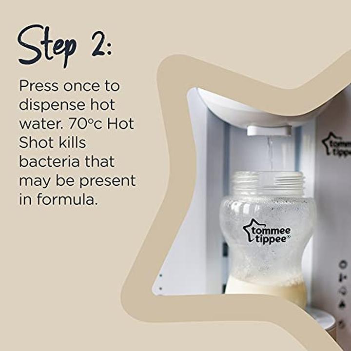 Image du produit Tommee Tippee Machine de préparation rapide de biberons avec filtration et nettoyage simplifié
