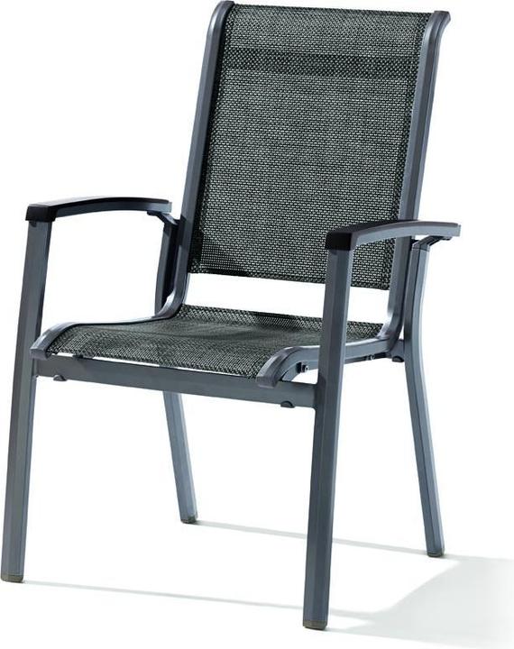 Sieger Calvi Stapelsessel Aluminium/Textilene