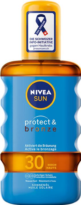 Immagine prodotto NIVEA Proteggere e bronzare (Olio abbronzatura, SPF 30, 200 ml, 150 g)