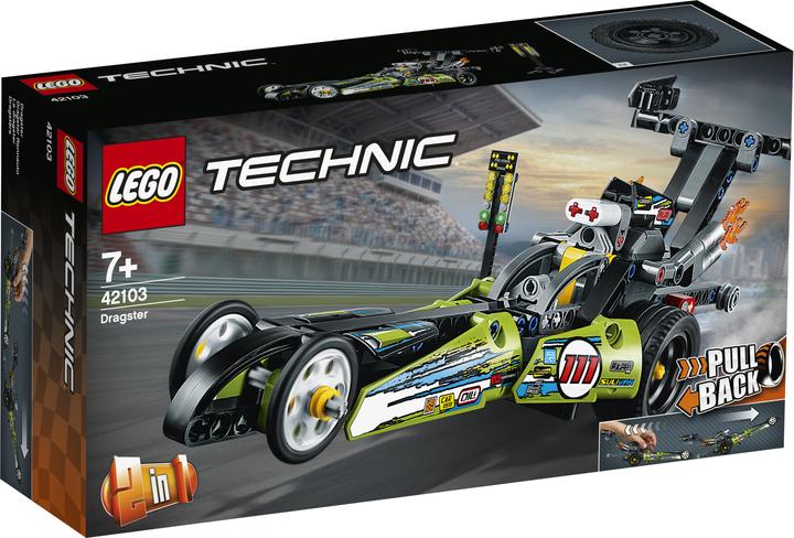 Produktbild LEGO Dragster Rennauto (42103, LEGO Technic)