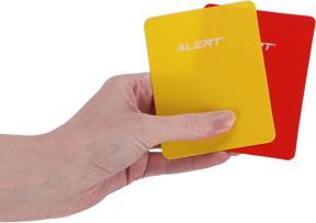 Actual product image Referee whistle With cards