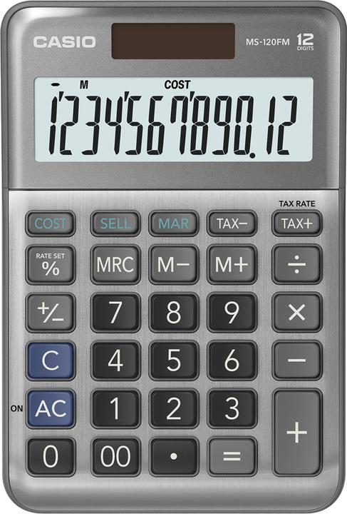 Actual product image Casio Ms-120bm (Solar cells, Batteries)