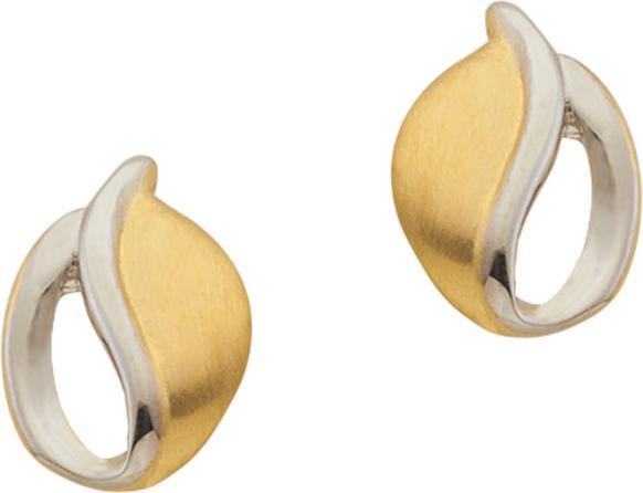 Image du produit Muau Boucles d'oreilles (750, Or blanc, Or jaune 18 carats)