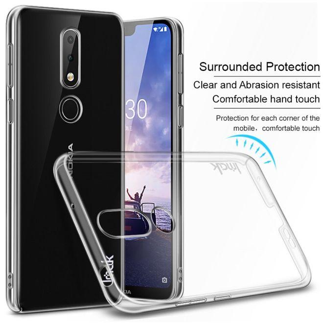 Actual product image Imak Crystal Clear Series II Plastic Cover (Nokia 6.1 Plus)