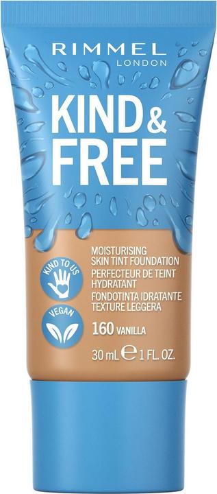 Produktbild Rimmel London RIMMEL KIND&FREE FOUNDATION 150 30ML (Vanille)