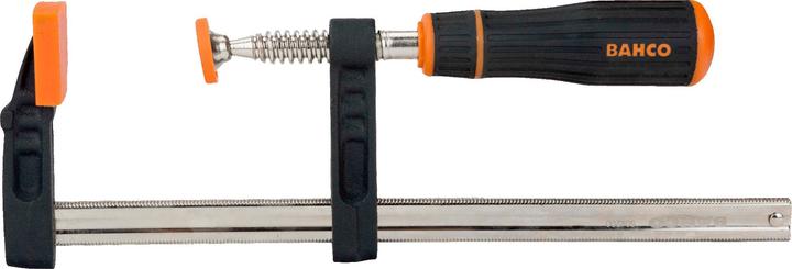 Produktbild Bahco Schraubzwinge mit gummiertem Griff, 600 x 120 mm (600 mm)