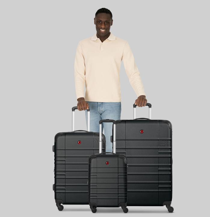 Image du produit Wenger Amplar Evo 4 Rollen Kofferset 3-teilig mit Dehnfalte (214 l)