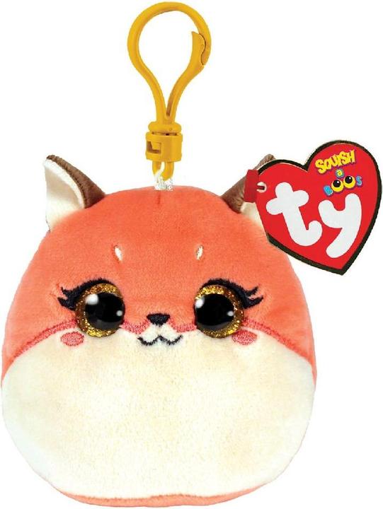 Actual product image Ty Roxie Fox Squishy Clip