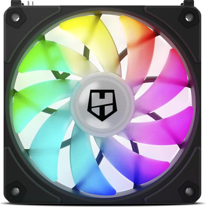 Produktbild Nox Ventilador Hummer Easylink Argb Negro (120 mm, 1x)