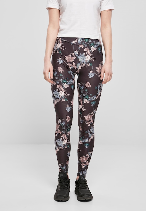 Actual product image Urban Classics Ladies Soft AOP Leggings - 16531 (M)