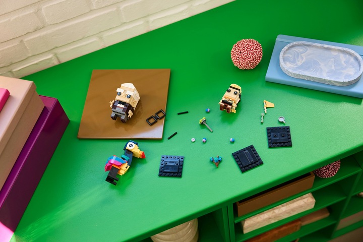 Immagine prodotto LEGO Disney Carl, Russell e Kevin (40752, LEGO Brickheadz)