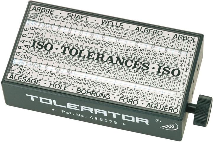 Magni Helios Preisser ISO-Toleranzanzeiger Tolerator, zum direkten Ablesen sämtlicher ISO-Toleranzwerte 05