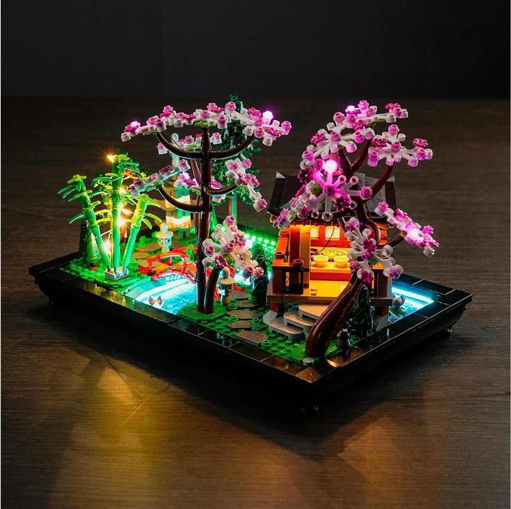 BrickBling LED Licht Set für LEGO Garten der Stille (10315) inkl. Fernbedienung