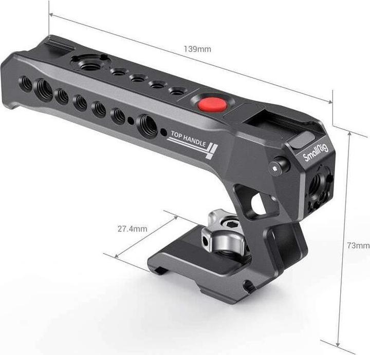 Actual product image SmallRig NATO Top Handle with Record Start/Stop Remote Trigger (Grip)