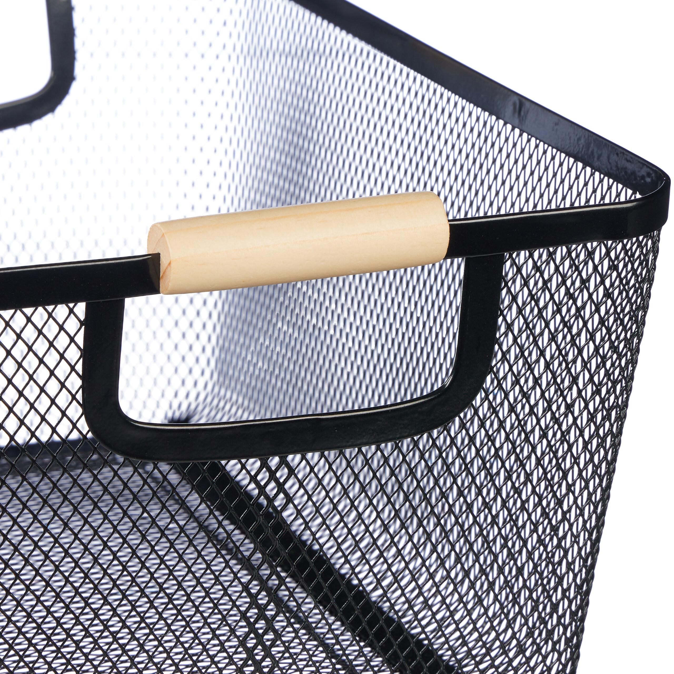 Thumbnail - Relaxdays, Aufbewahrungskorb, Drahtkorb (1 x, 37 x 22.5 x 16.5 cm)