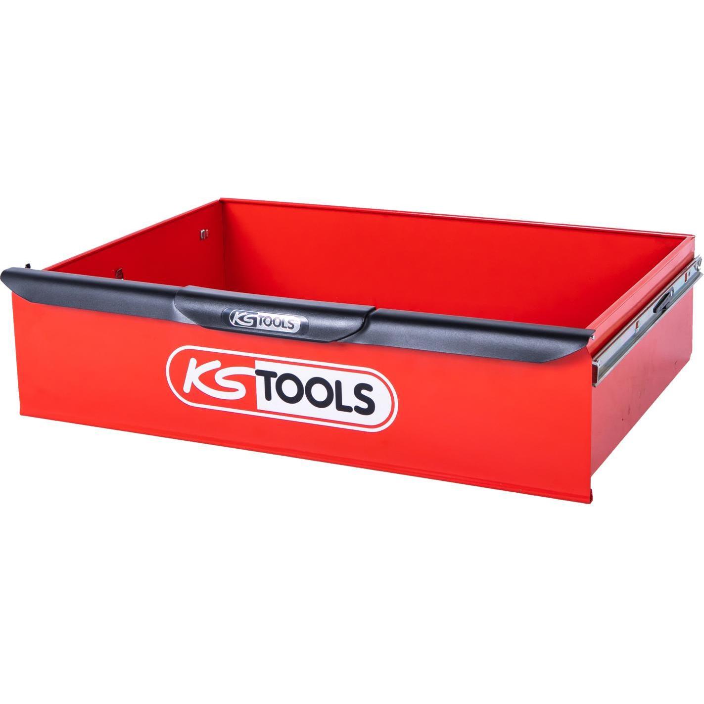KS Tools, Zubehör Werkzeugaufbewahrung, Schublade mit Logo, inkl. Vollauszug, H=75mm, B=568mm x T=398mm ( 826.0007-R011P...
