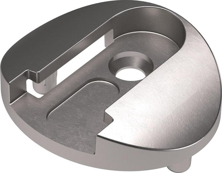 Actual product image Italiana Ferramenta Airbrake bracket Kraby, L 244, FH 301-350, cast metal champ./FE verni.