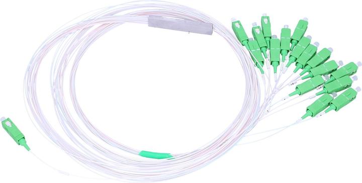 Actual product image Extralink Exextralink Splitter 1:16 PLC SC/APC 900UM (EX.3456) (UTP, CAT8.1, 1.50 m)
