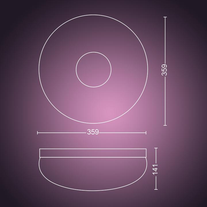 Produktbild Philips Hue Flourish Basis BT (2400 lm)