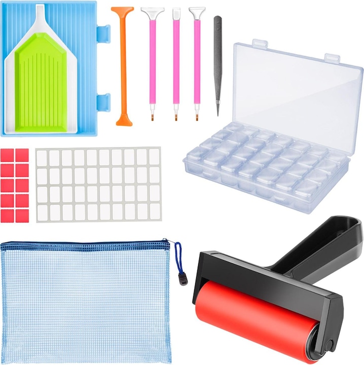 PRO-mounts Kit d'outils de broderie diamantés