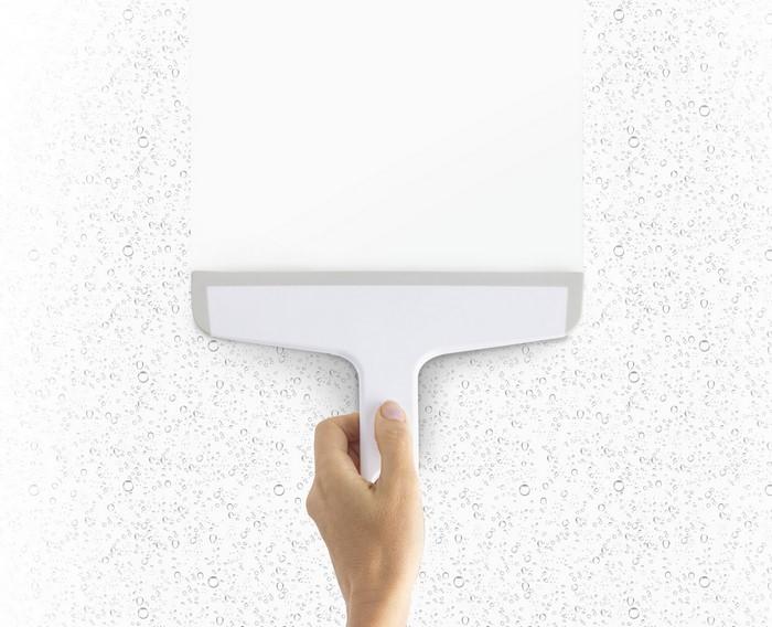 Actual product image Joseph Joseph Duschabzieher mit Halterung, Weiss, DUO