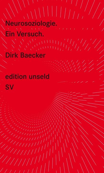 Produktbild Neurosoziologie (Deutsch, Dirk Baecker, 2014)